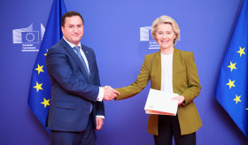 Ambassador of Armenia in Brussels handed over his credentials to the President of the European Commission