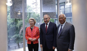 Nikol Pashinyan meets with António Costa and Ursula von der Leyen