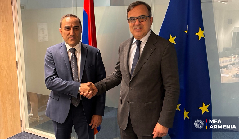 Հայաստանի և ԵՄ միջև անվտանգային և պաշտպանական խորհրդակցությունների նիստ