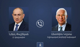 Վարչապետ Փաշինյանը հեռախոսազրույց է ունեցել Անտոնիու Կոշտայի հետ