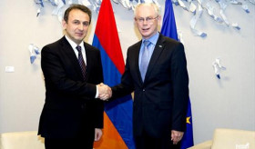 Դեսպան Մարգարյանն իր հավատարմագրերը հանձնեց Եվրոպական խորհրդի նախագահին