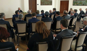 Էդվարդ Նալբանդյանը հանդիպեց Եվրոպական Միության Խորհրդի Քաղաքական և անվտանգության հարցերով հանձնաժողովի պատվիրակության հետ