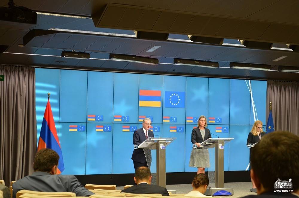 Press Statement by Foreign Minister Mnatsakanyan on the results of the Armenia-EU Partnership Council