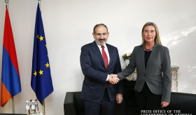 Federica Mogherini to Nikol Pashinyan: “The European Union is ready to continue supporting the democratic reforms in Armenia.”