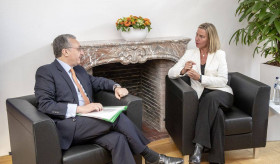 Foreign Minister of Armenia Zohrab Mnatsakanyan met with Federica Mogherini