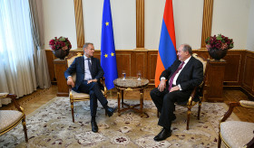 Հայաստան-ԵՄ հարաբերությունները զարգացման մեծ ներուժ ունեն. նախագահ Արմեն Սարգսյանն ընդունել է Եվրոպական խորհրդի նախագահ Դոնալդ Տուսկին
