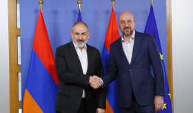 Prime Minister of Armenia and the President of the European Council meet in Brussels