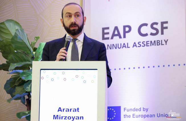 Remarks of the Minister of Foreign Affairs of Armenia Ararat Mirzoyan at the 15th annual Assembly of the Eastern Partnership Civil Society Forum