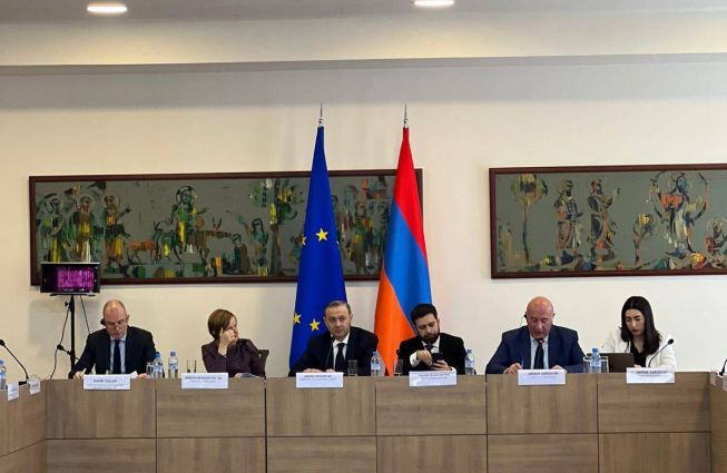 The Secretary of the Security Council of Armenia Met With the Joint Delegation of the European External Action Service and the European Commission Representatives