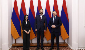Ruben Rubinyan receives Co-Chair of Euronest Parliamentary Assembly Sergey Lagodinsky