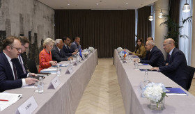 Nikol Pashinyan meets with António Costa and Ursula von der Leyen