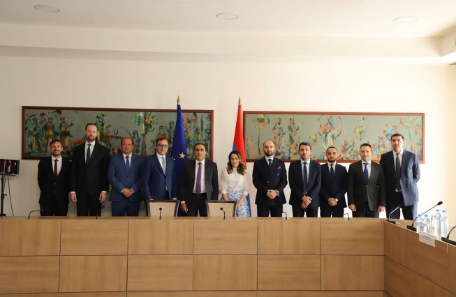 Security and defense consultations between Armenia and the European Union