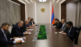 ՀՀ ԱԽ քարտուղար Արմեն Գրիգորյանն ընդունել է Օլոֆ Սկուգի գլխավորած պատվիրակությանը