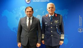 Suren Papikyan met with the Chairman of the EU Military Committee