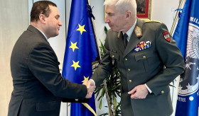 The Chairman of the Military Committee of the European Union received the Armenian Ambassador in Brussels